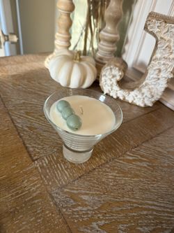 Dirty Martini Candle 