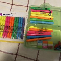 Highlighters Markers