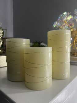 3 Battery Operated Candles