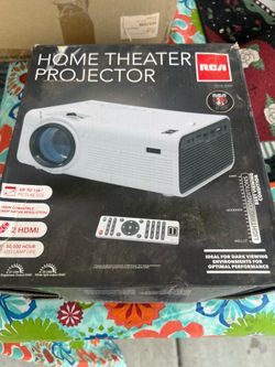 RCA RPJ136 home theater https://offerup.com/redirect/?o=cHJvamVjdG9yLkl0 supports 1080p HDMI.& Inflatable screen. No pump. works. As is