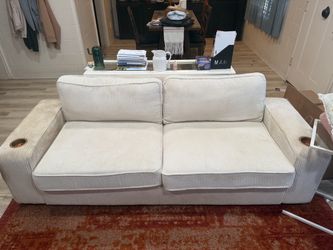 White sofa