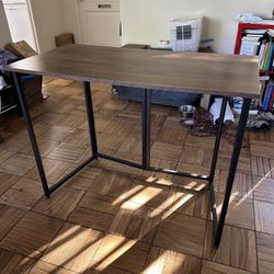 Foldable Desk 40” X 20” X 30”