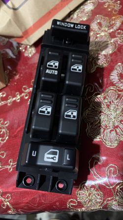 2000 - 2002 Silverado Left Door Window Switch