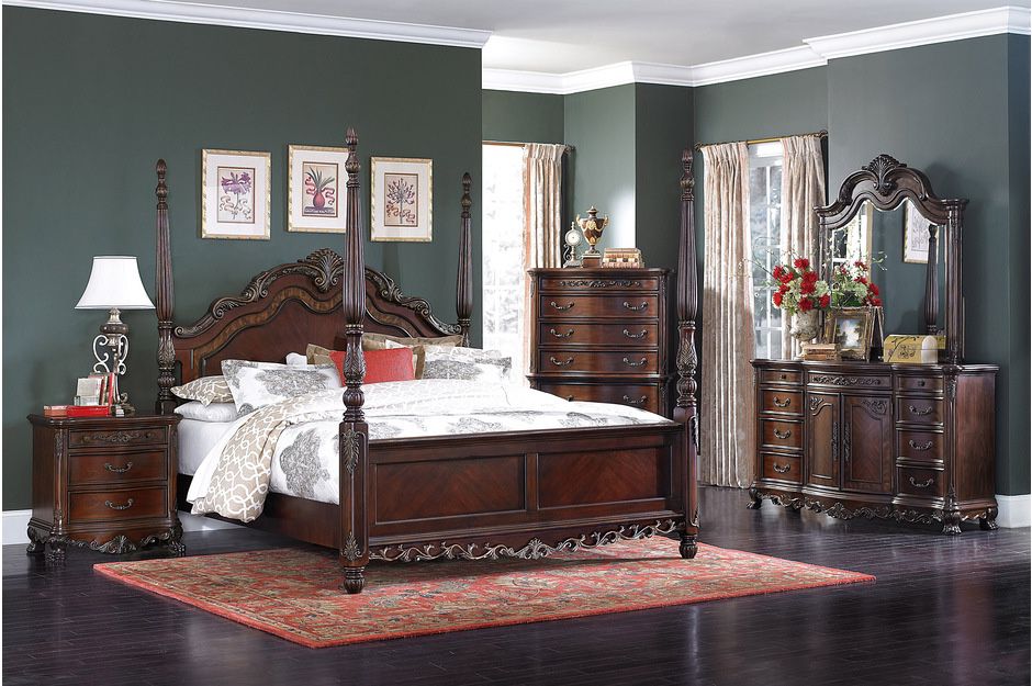 Bedroom Set, Bed, Queen Bed, King Bed, Nightstand, Dresser, Mirror, Home Furniture, Furniture On Sale, Low Prices