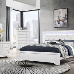 4-PCS Queen Size Bedroom Set in Offer 🔥🔥🔥