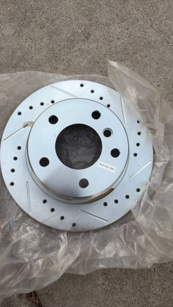 Bmw E36 Rear slotted rotors