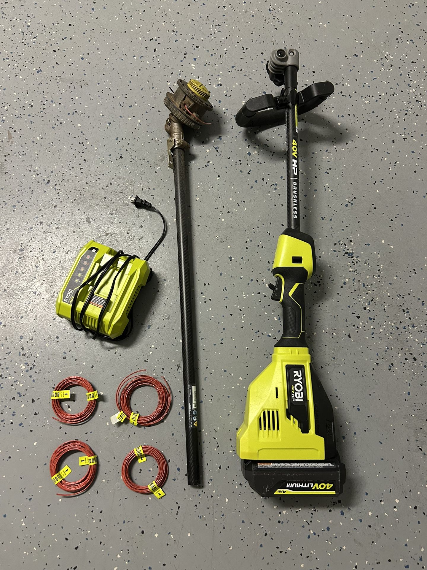 Ryobi 40V HP Weed Wacker LIKE NEW