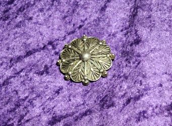 SALE !Vintage 'Old Pawn' Type Sterling Silver Pin!