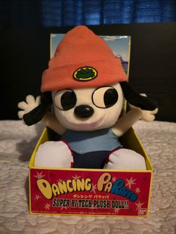 Dancing singing Parappa the Rapper plush