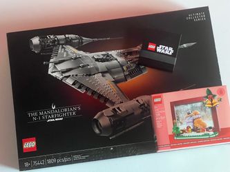 Lego MANDALORIAN N-1 STARFIGHTER AND FILM STRIP GWP