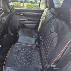 ​EKR Custom Seat Covers for Toyota Highlander (2020-2026) – Full Set 8-Seats