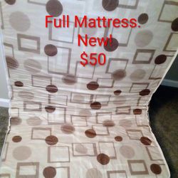 Full mattress new