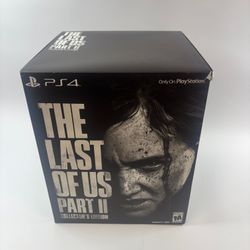 Playstation PlayStation 4 PS4 The Last Of Us: Part 2 Collector's Edition Black