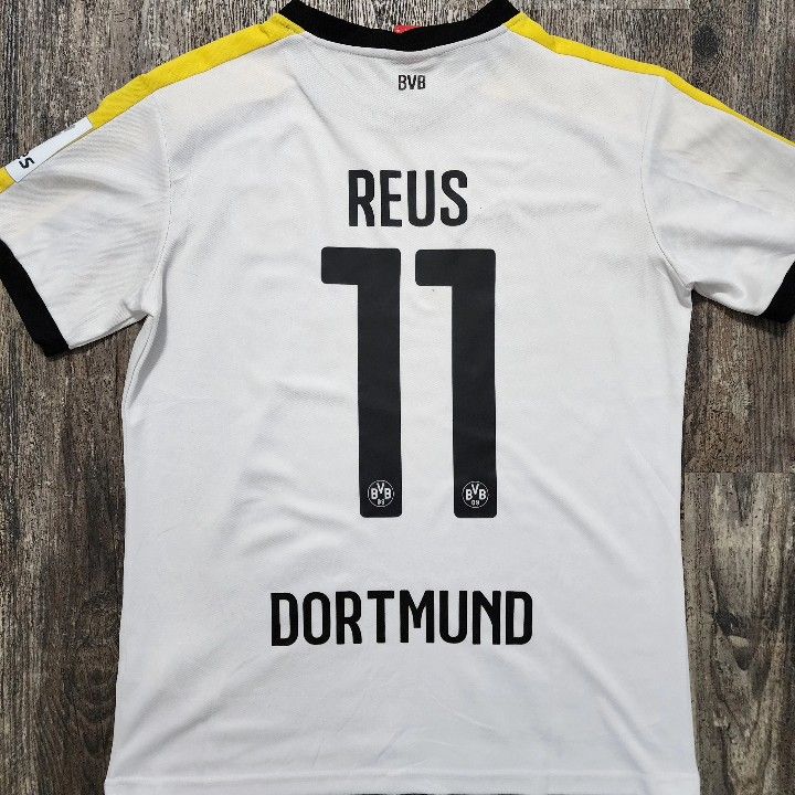 2016 Puma BVB Borussia Dortmund Third Soccer Jersey Marco Reus Men L