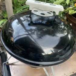 Small Weber BBQ Clean.