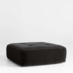 Squared Tufted Ottoman / Custom Furniture 