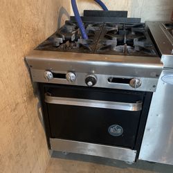 Commercial NSF gas stove/range