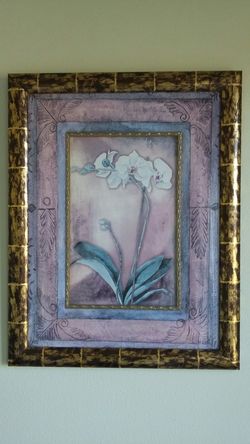 Framed art, 18" x 22.5"