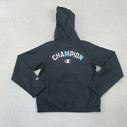 Champion Youth Zippered Windbreaker Rain Jacket 