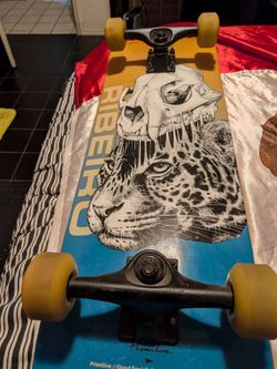 Skateboard streetdeck. Primitive.