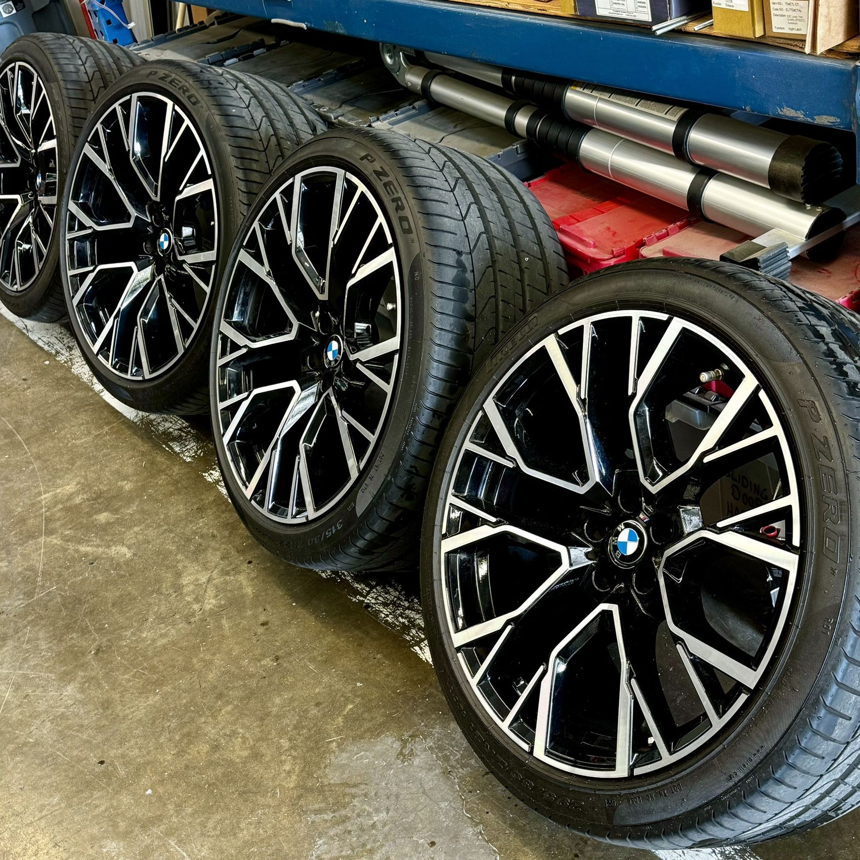 2022 BMW X6M Factory Wheels Tires Sensors 