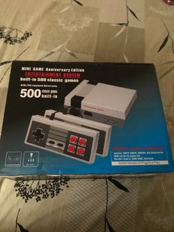 Mini game anniversary edition entertainment system