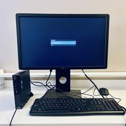 Lenovo mini M93 - Intel i5 - 8 Gb Ram - 22” Monitor