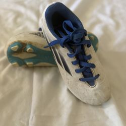 Youth Adidas soccer cleats Size 12c white