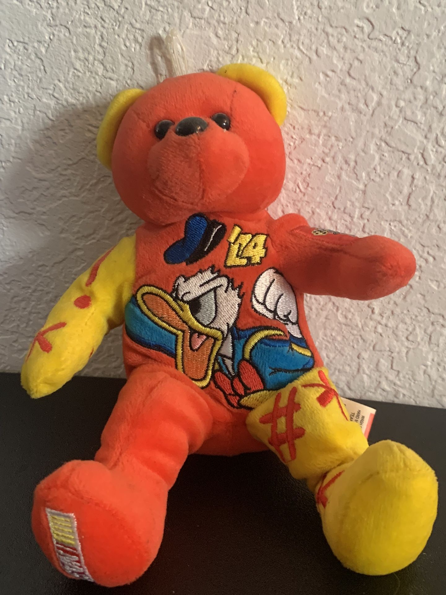 2004 Donald Duck NASCAR Beanie Baby