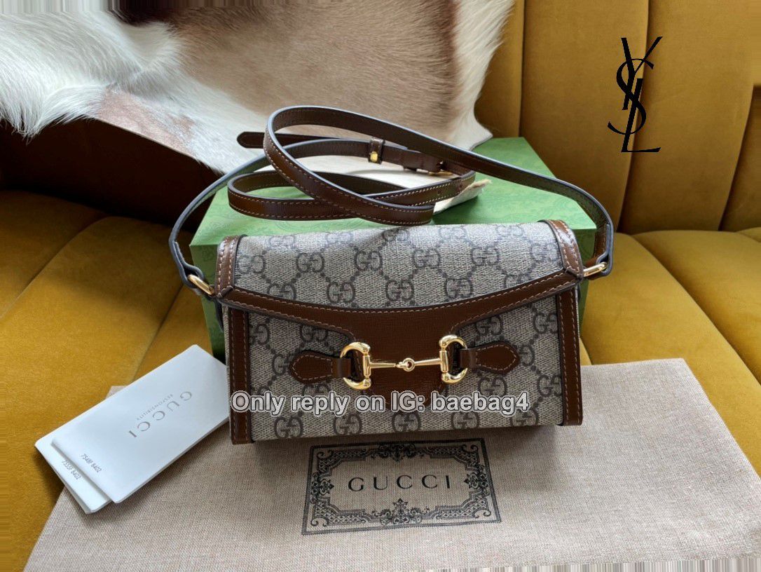 Gucci Horsebit 1955 Bags 1 comes with box