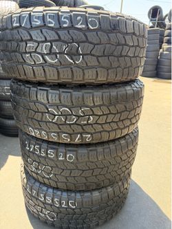 27555r20 COOPER AT3 TIRES