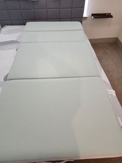 Portable memory foam mattress