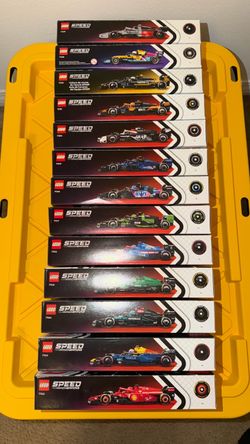 LEGO Speed Champions F1 Set Collection (13 Sets)