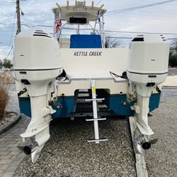 Twin Evinrude 225s