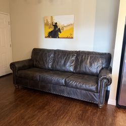 Ashley Nailhead Sofa - Great Condition 