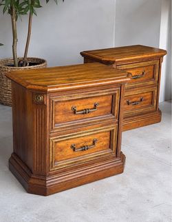Stanley Solid Wood Nightstands (pair)