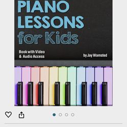 Beginner Piano Lessons Book 