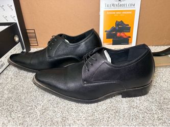 Men’s black premium leather formal shoes