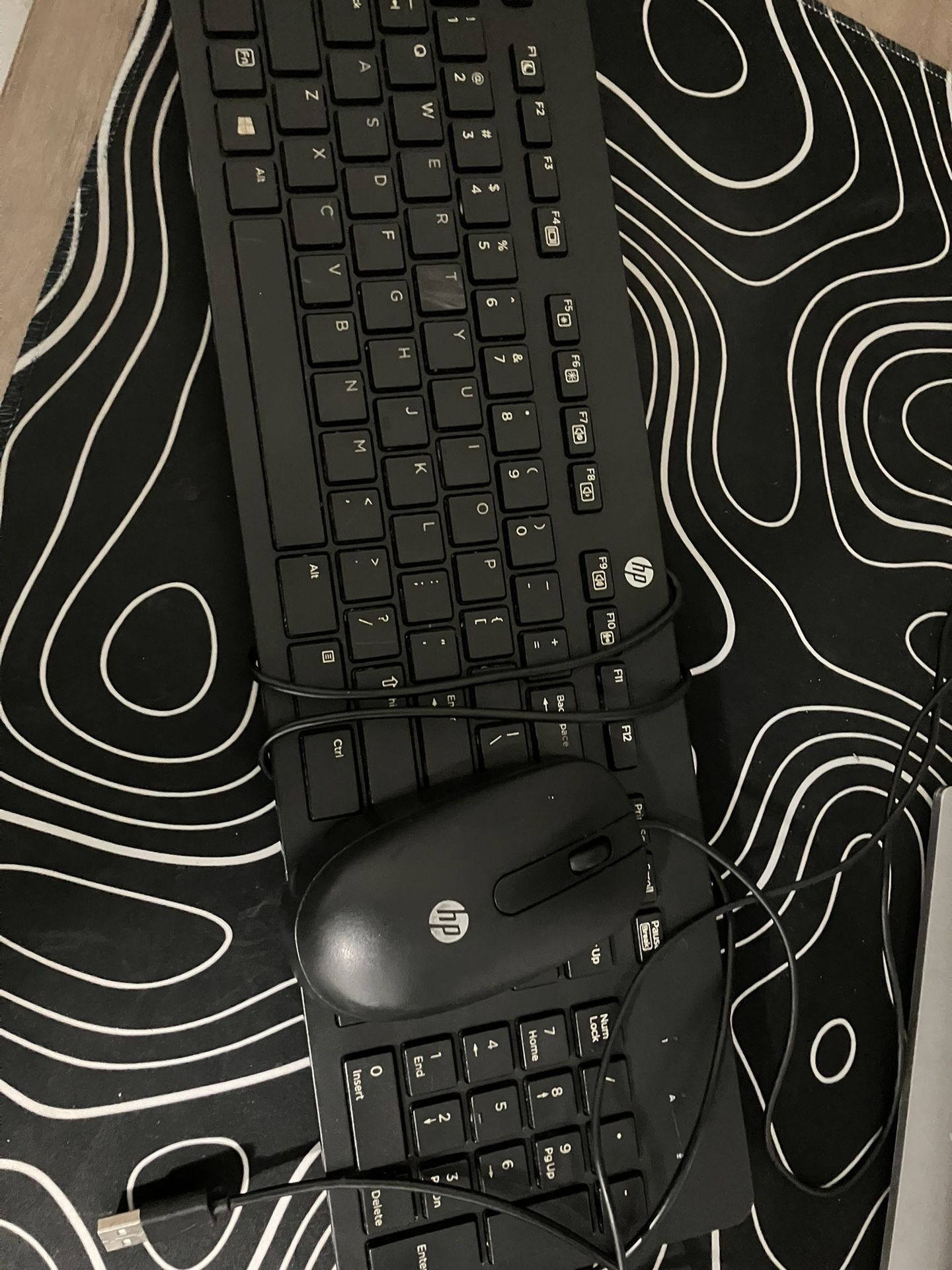 Hp keyboard and mouse