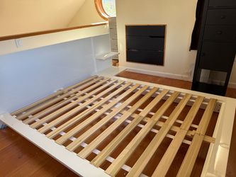 IKEA bed frame with built in night stands