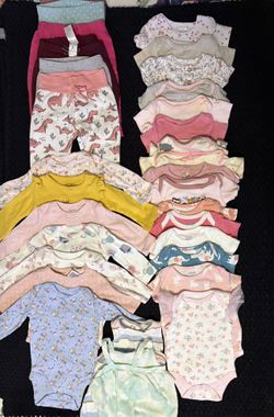 0-3 Month Old Clothes (girl)