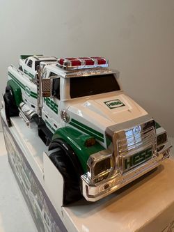 2011 Hess Toy Truck and Race Car - Open Box / Unplayed With - Read Description