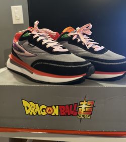 Fila Dragon Ball Super Renno Goku Black DBS Collection  Mens Sz 11.5