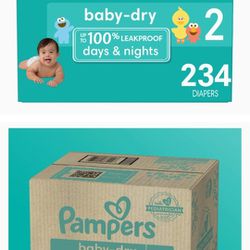 Pampers Baby-Dry - Pañales desechables para bebé, talla 2, 234 unidades,  for Sale in Coppell, TX - OfferUp