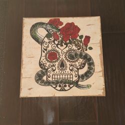 Mexican Skull Wall Art Print