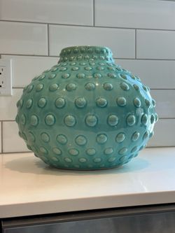 Pier 1 Imports Turquoise Crackle Vase