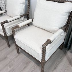New Spindle Accent Chairs