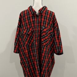 Dixxon Plaid Short Sleeve Shirt
