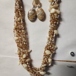 Necklace And Earrings