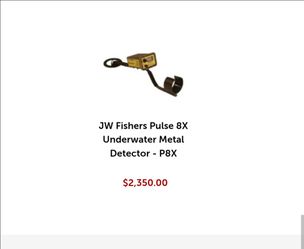 JW Fishers Pulse 8X Underwater Metal Detector